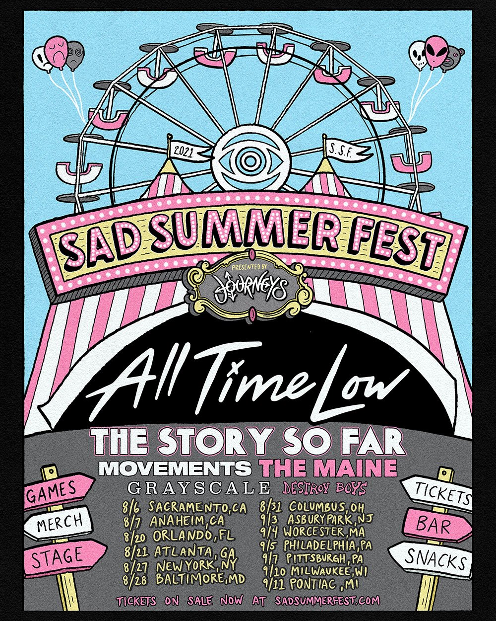 Sad Summer Fest Presented by Journeys Journeys