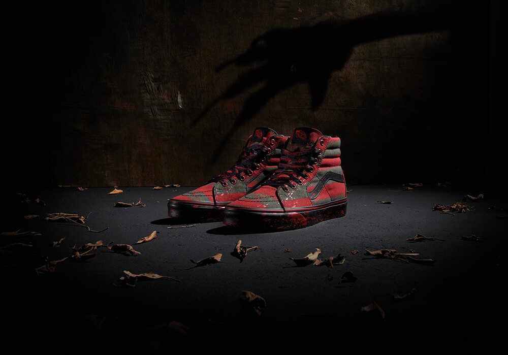 Vampire Custom Vans SK8 HI Shoes 