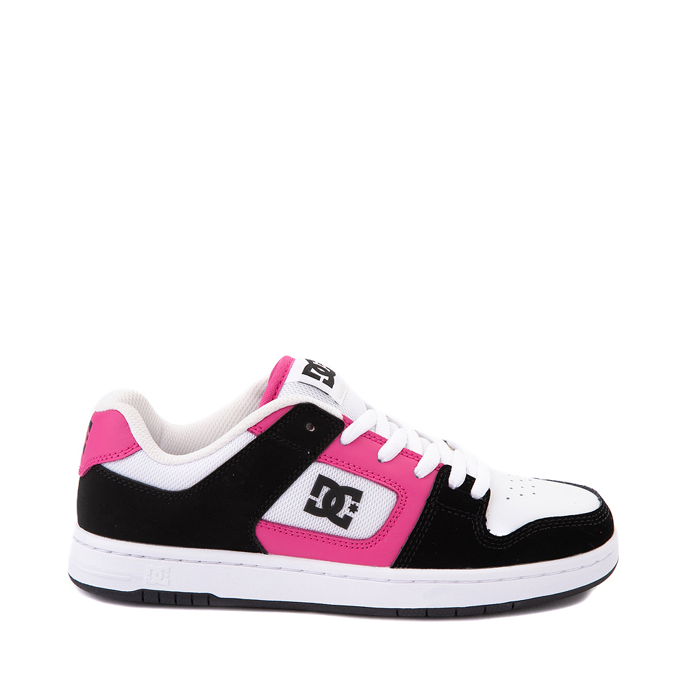 Womens DC Manteca 4 Skate Shoe - Black / White / Pink