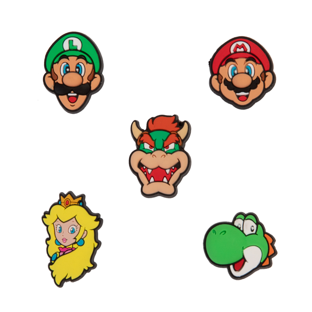 Crocs Jibbitz™ Super Mario Bros. Shoe Charms 5 Pack - Multicolor