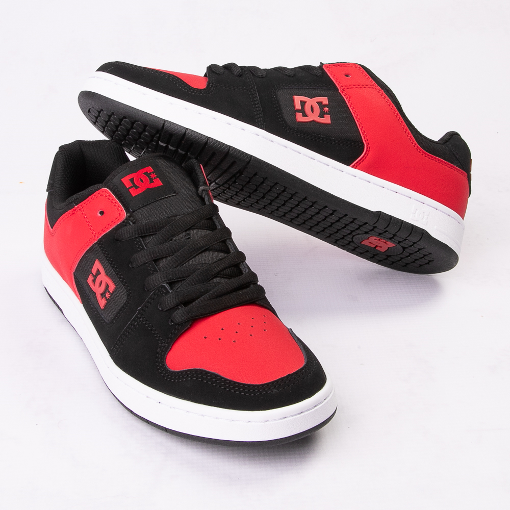 Mens DC Manteca 4 Skate Shoe - Black / Red