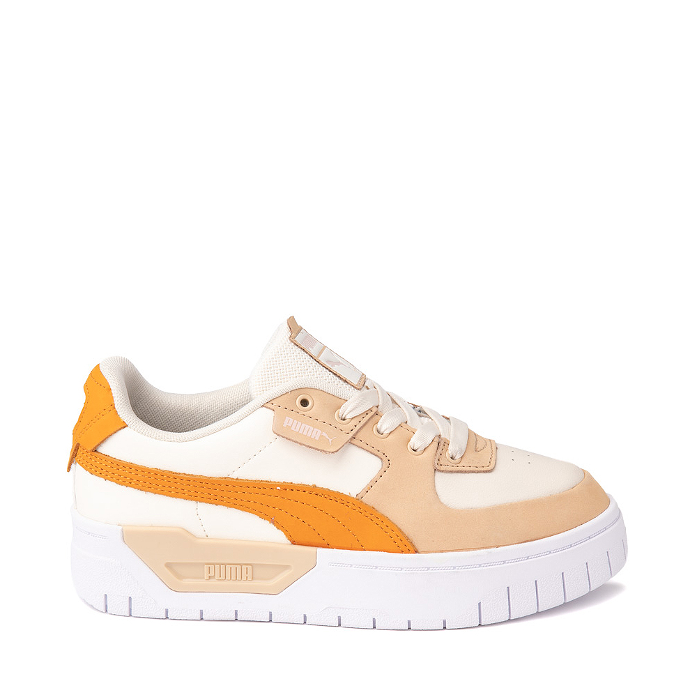 Womens PUMA Cali Dream Pastel Athletic Shoe - White / Sand / Red