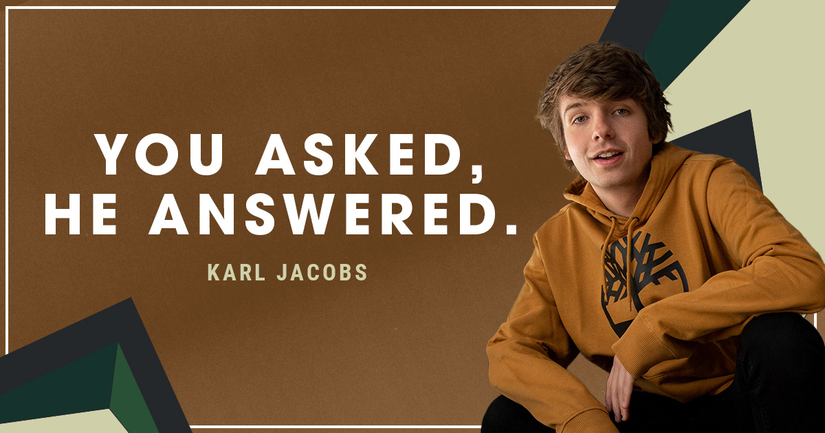 Karl Jacobs Q&A Bucket List, Inspiration, and Collections