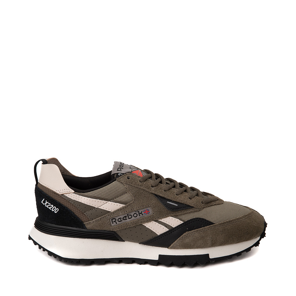 Mens Reebok LX2200 Athletic Shoe - Green / Black / White