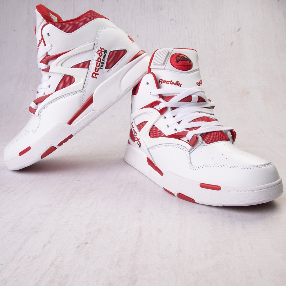 Reebok Men's Pump Omni Zone II Shoes - Ftwr White / Flash Red / Core B —  Just For Sports