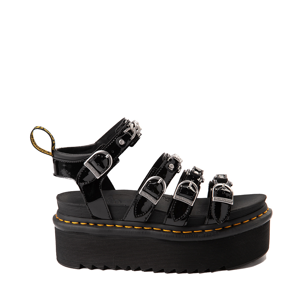 Womens Dr. Martens Blaire II Chain Platform Sandal - Black