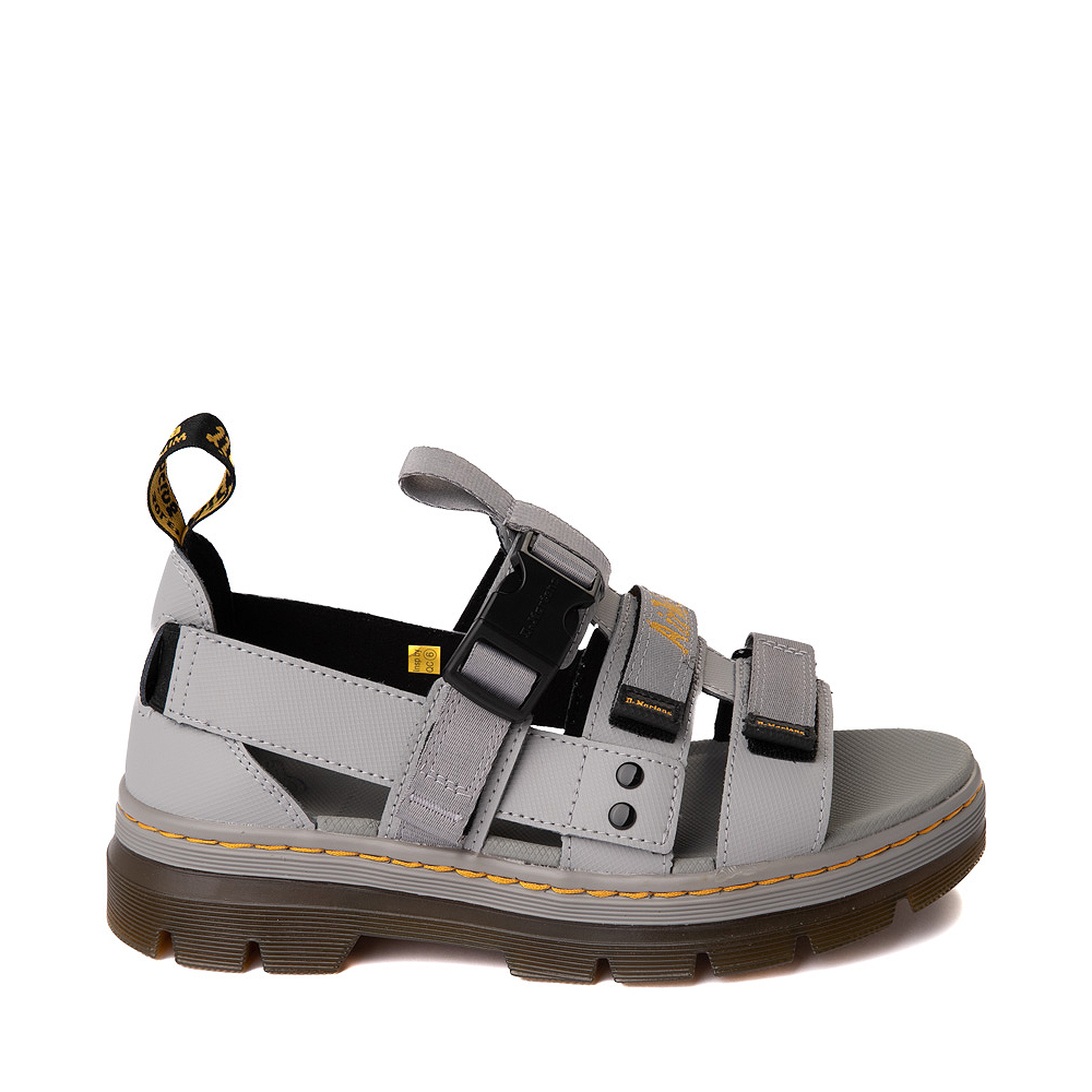Womens Dr. Martens Pearson Sandal - Gray