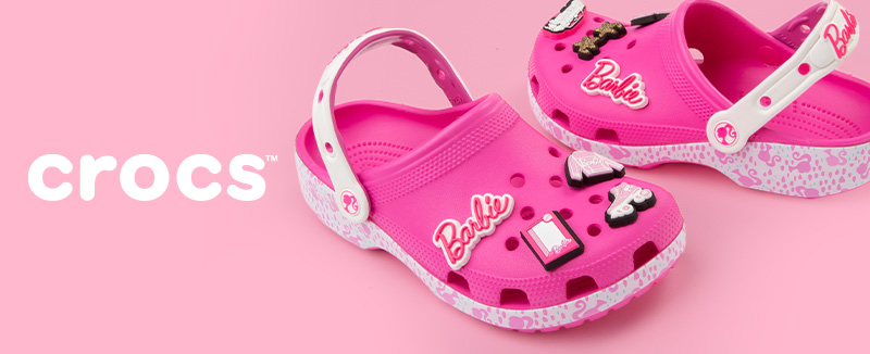 essentials for dream barbie crocs ! // now on our website