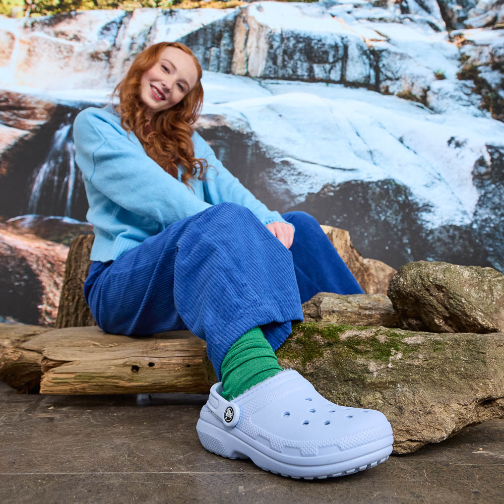 Crocs Classic Lined Clog - Blue Calcite