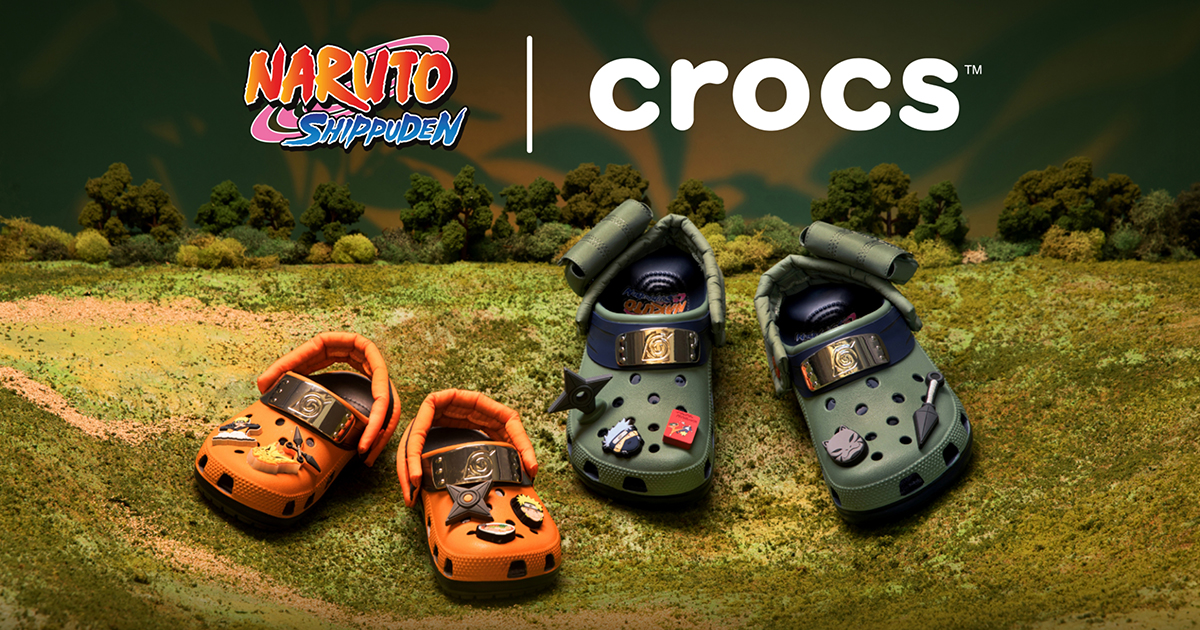 NEW DROP: Naruto Shippuden Crocs